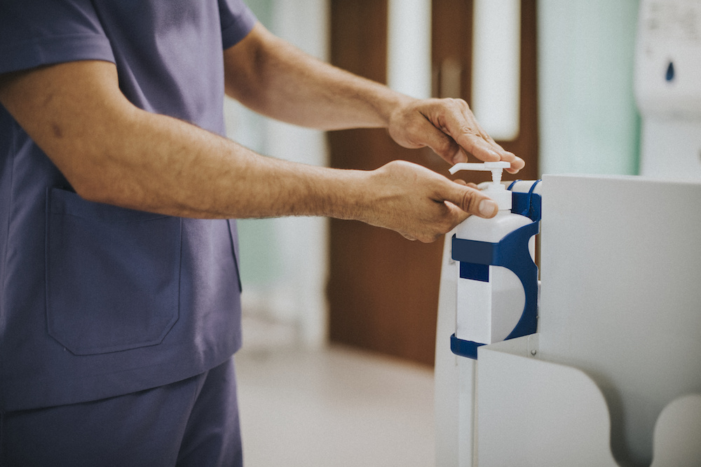 Desinfektionsmittel Gesundheitsbereich und Krankenhaus