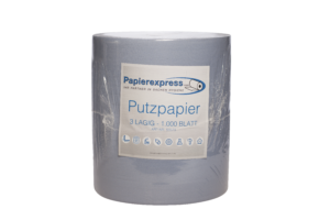 Putzpapier 3-lag blau